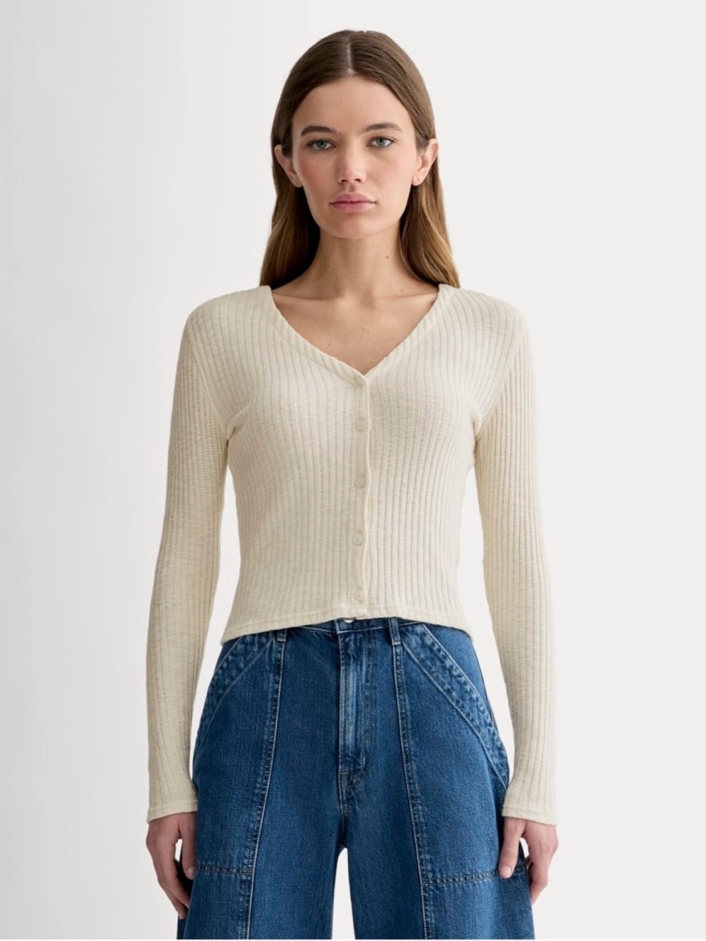 New Everlane THE COZY RIB CARDIGAN Size XS